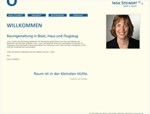 Tablet Screenshot of insa-steinert.de